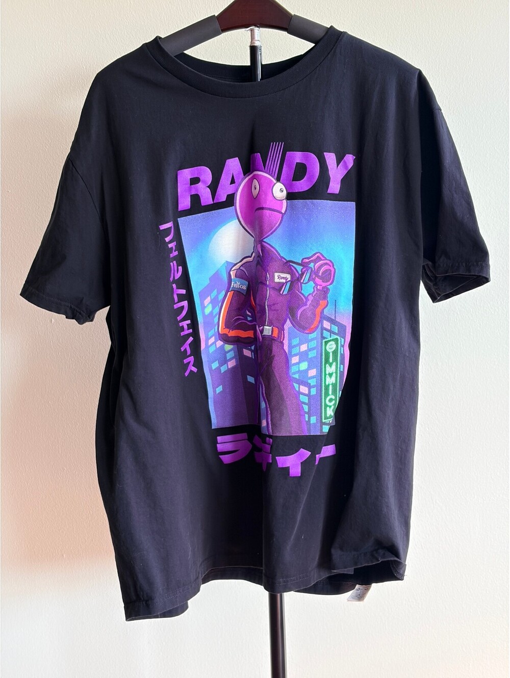 Randy Feltface Gimmick Tour 2026 T-Shirt 3XL Black Official Comedy Merch
